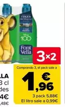 Oferta de Font Vella - Agua   en Carrefour