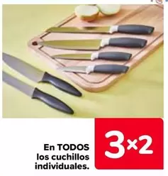 Oferta de En Todos Los Cuchillos Individuales en Carrefour
