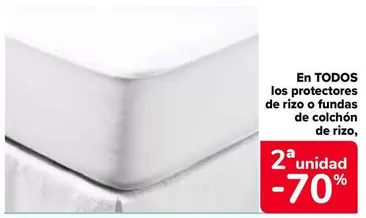 Oferta de En Todos Los Protectores De Rizo O Fundas De Colchón  De Rizo en Carrefour