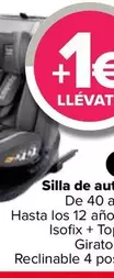 Oferta de Silla De Auto Cario por 1,29€ en Carrefour