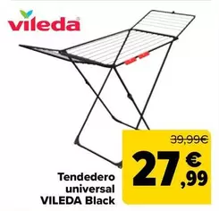 Oferta de Vileda - Tendedero Universal  Black por 27,99€ en Carrefour