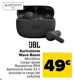 Oferta de JBL - Auriculares  Wave Beam por 49€ en Carrefour