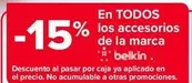 Oferta de Belkin - En Todos Los Accesorios De La Marca en Carrefour