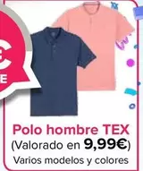 Oferta de TEX - Polo Hombre por 9,99€ en Carrefour