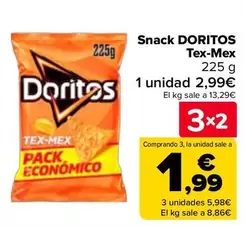Oferta de Doritos - Snack Tex Mex en Carrefour