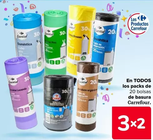 Oferta de Carrefour - En Todos Los Packs De Basura en Carrefour