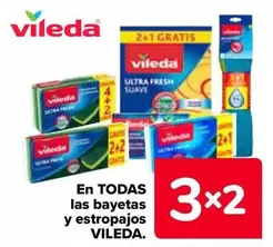 Oferta de Vileda - En Todas Las Bayetas Y Estropajos en Carrefour