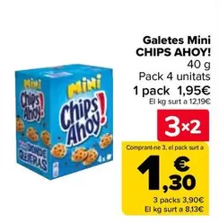 Oferta de Chips Ahoy! - Galletas Mini en Carrefour