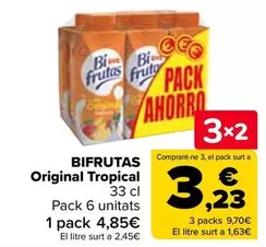 Oferta de Pascual - Bifrutas Original Tropical en Carrefour