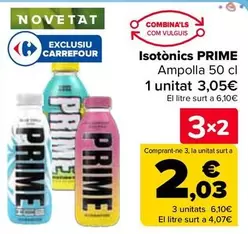 Oferta de Prime - Isotonicos en Carrefour