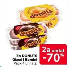 Oferta de En Donuts Glacé Y Bombon en Carrefour