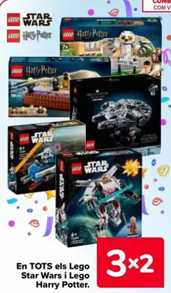 Oferta de En Todos Los Lego Star Wars Y Lego Harry Potter en Carrefour