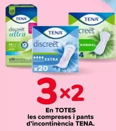 Oferta de Tena - En Todas Las Compresas Y Pants De Incontinencia en Carrefour