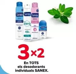 Oferta de Sanex - En Todos Los Desodorantes Individuales en Carrefour