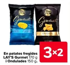 Oferta de Lay's - En Patatas Fritas Gourmet Y Onduladas en Carrefour