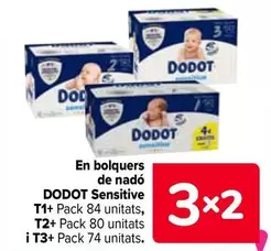 Oferta de Dodot - En Pañales Recien Nacido Sensitive en Carrefour