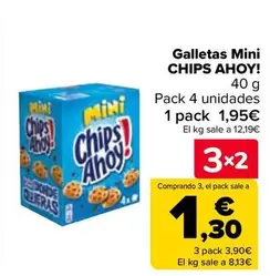 Oferta de Chips Ahoy - Galletas Mini  en Carrefour