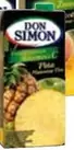 Oferta de Don Simon - Zumos Concentrados Piña Melocotón  O Manzana   en Carrefour