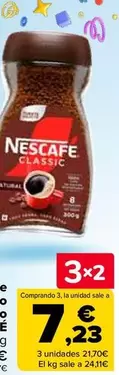 Oferta de Nescafé - Café Soluble Natural O Descafeinado  en Carrefour