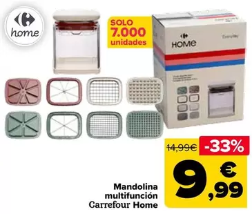Oferta de Carrefour Home - Mandolina Multifunción por 9,99€ en Carrefour