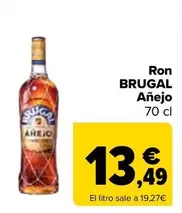 Oferta de Brugal - Ron Añejo por 13,49€ en Carrefour