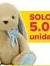 Oferta de Peluche Conejo por 14,99€ en Carrefour