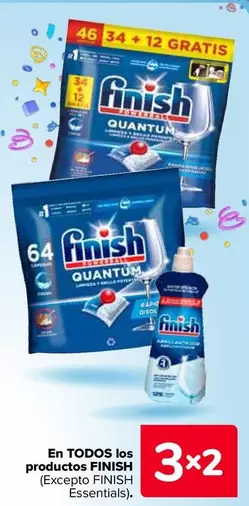 Oferta de Finish - En Todos Los Productos en Carrefour