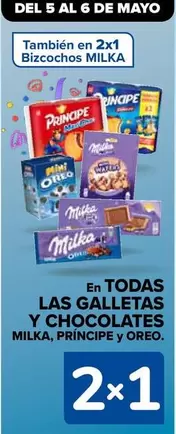 Oferta de Milka - En Todas Las Galletas Y Chocolates en Carrefour