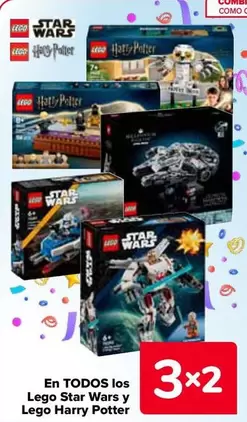 Oferta de En Todos Los Lego Star Wars Y Lego Harry Potter en Carrefour