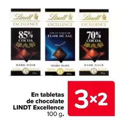 Oferta de Lindt - En Tabletas De Chocolate Excellence en Carrefour