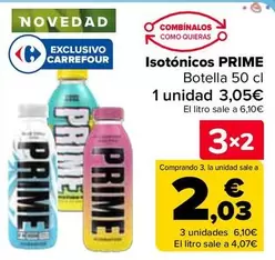 Oferta de Prime - Isotonicos en Carrefour