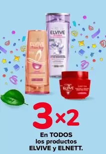 Oferta de En Todos Los Productos Elvive Y Elnett en Carrefour