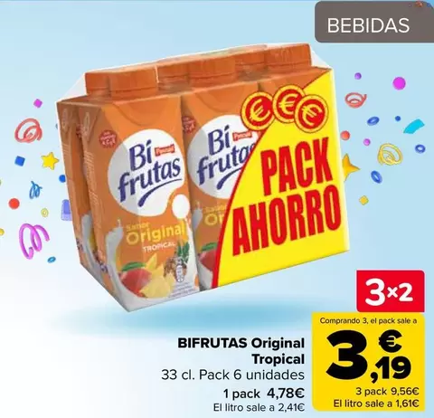 Oferta de Bifrutas - Original Tropical en Carrefour