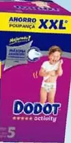 Oferta de Dodot - Pañales Activity Extra XXL por 52€ en Carrefour