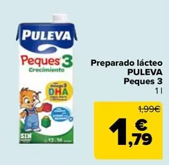 Oferta de Puleva - Preparado Lácteo Peques 3 por 1,79€ en Carrefour