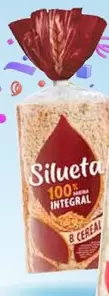 Oferta de Silueta - Pan Molde 8 Cereales O Sin Corteza  en Carrefour