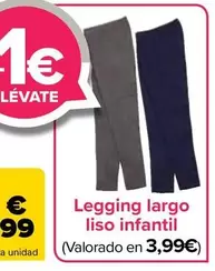 Oferta de Tex Bio - Legging Largo Estampado Infantil  por 3,99€ en Carrefour