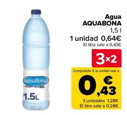 Oferta de Aquabona - Agua   en Carrefour