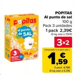 Oferta de Popitas -   Al Punto De Sal en Carrefour