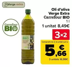 Oferta de Carrefour - Aceite De Oliva Virgen Extra Bio en Carrefour