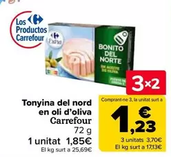Oferta de Carrefour - Bonito En Aceite De Oliva en Carrefour