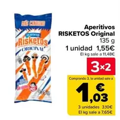 Oferta de Risketos - Aperitivos Original en Carrefour