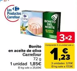 Oferta de Carrefour - Bonito En Aceite De Oliva en Carrefour