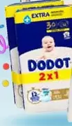 Oferta de Dodot - Pañales Sensitive Extra  T3, T4, T5  O T6  por 30€ en Carrefour