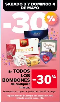 Oferta de En Todas Los Bombones De Cualquier Marca en Carrefour