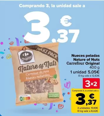 Oferta de Carrefour - Nueces Peladas  Nature Of Nuts  Original en Carrefour
