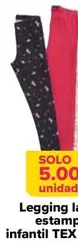 Oferta de Tex Bio - Legging Largo Estampado Infantil  por 3,99€ en Carrefour