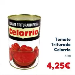 Oferta de Celorrio - Tomate Triturado por 4,25€ en Cash Unide