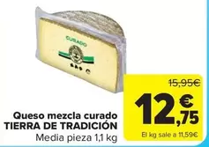 Oferta de Queso Mezcla Curado por 12,75€ en Carrefour Market