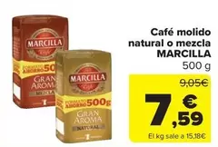 Oferta de Marcilla - Cafe Molido Natural O Mezcla por 7,59€ en Carrefour Market